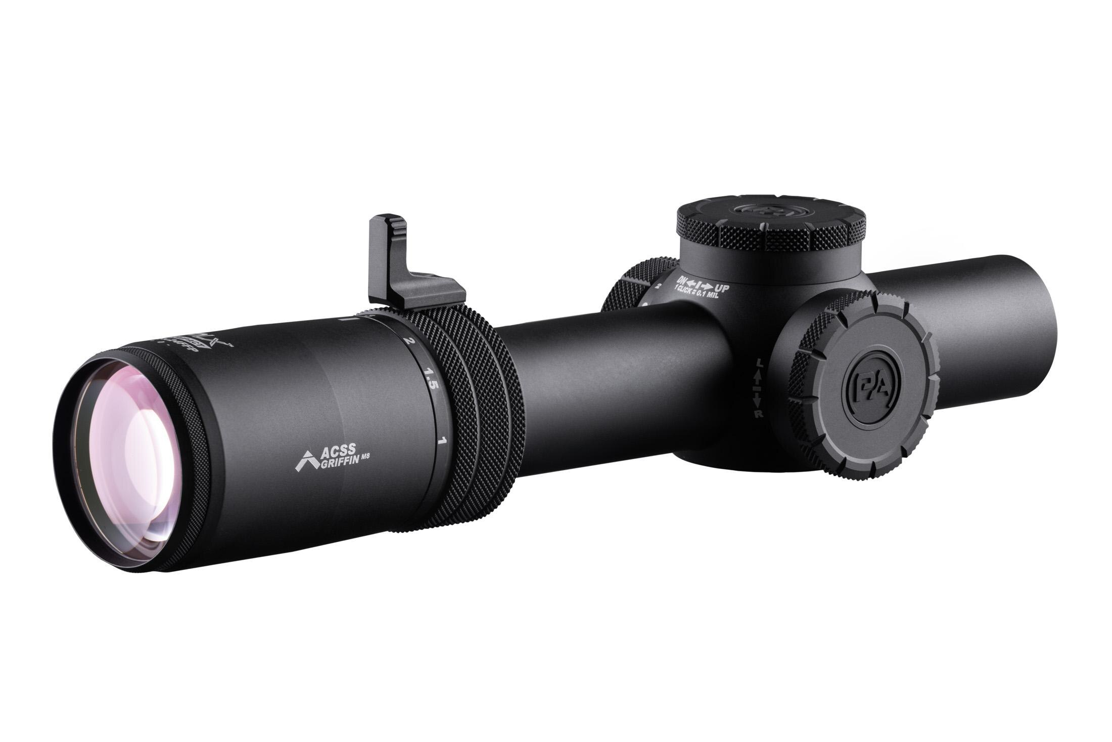 Primary Arms Primary Arms Compact PLxC 1-8X24 FFP Rifle Scope - Illuminated ACSS Griffin MIL M8 Reticle - view 5